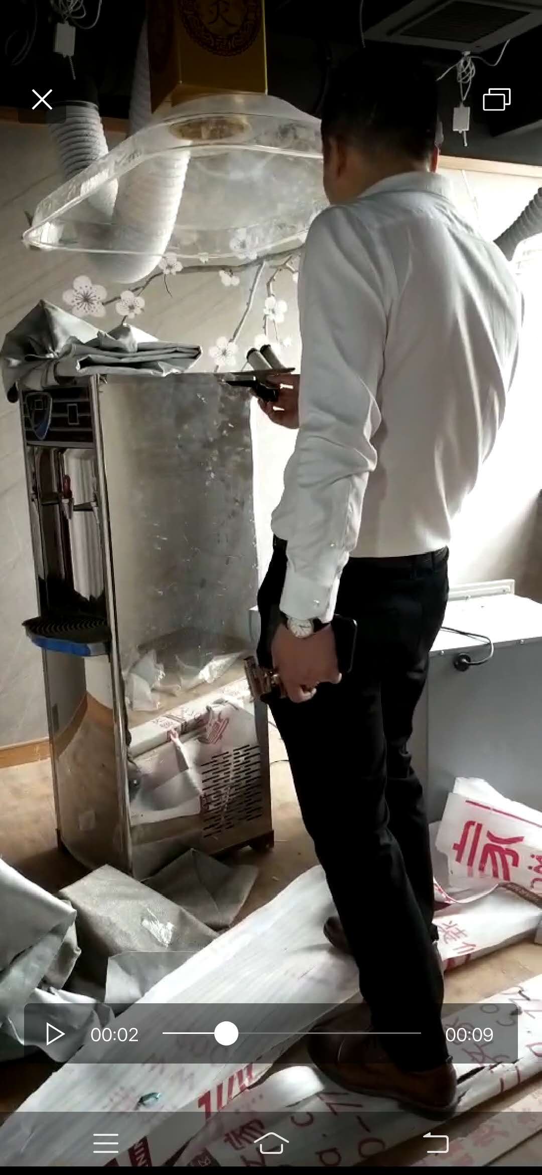 上海艾灸會(huì)所（華仔）專業(yè)艾灸排煙系統(tǒng)安裝案例